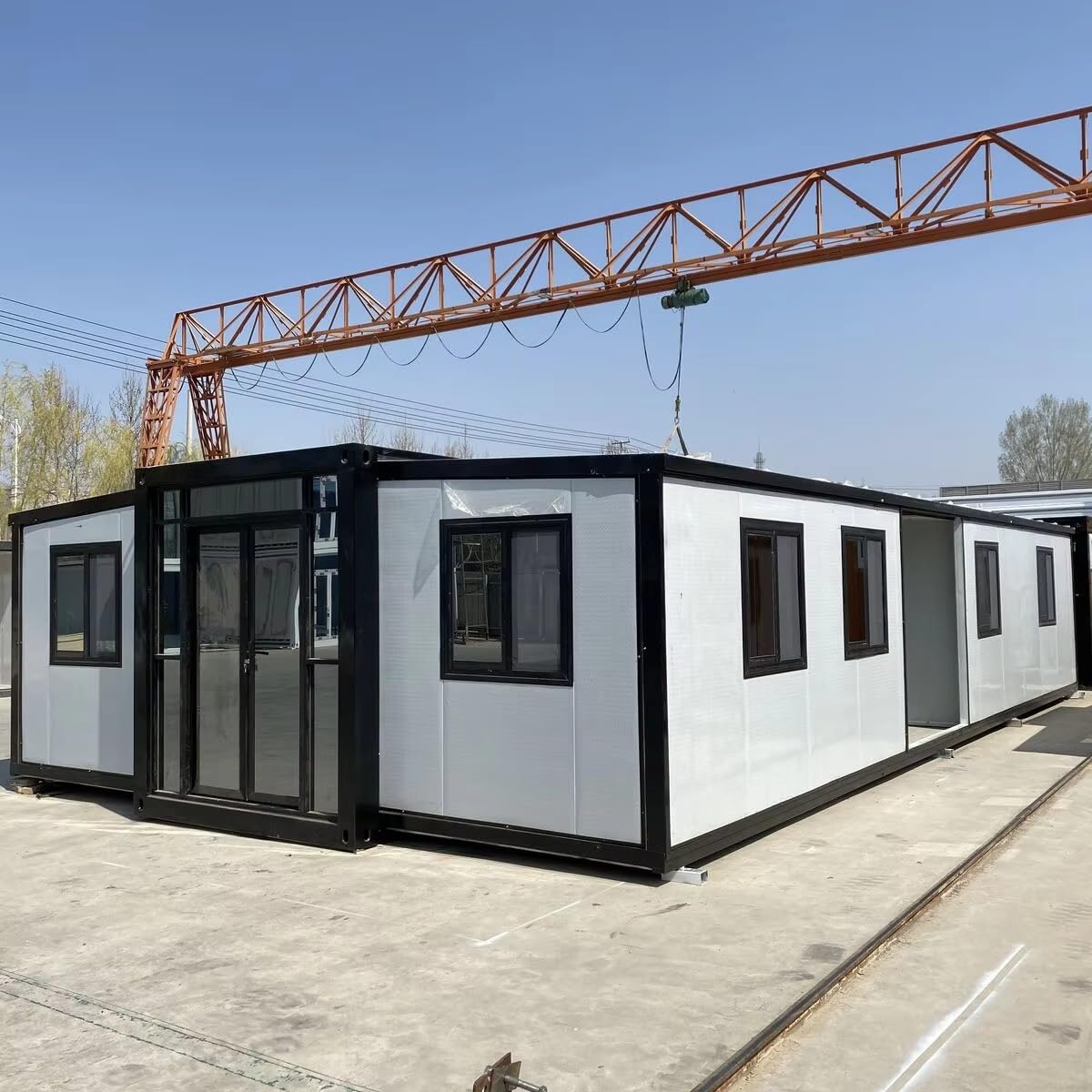 Modular House, Customizable House, Lightweight House, Space-Saving House, 20ft 30ft 40ft for Student Accommodation, Backyard Offices, Mobile Pop-Up Shops, Disaster Relief