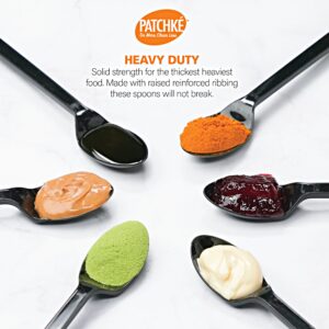 [40] 9" Long Plastic Spoons, Long Handle Ice Tea Spoon, Heavy Duty (Two Packs of 20 - total 40 Count)