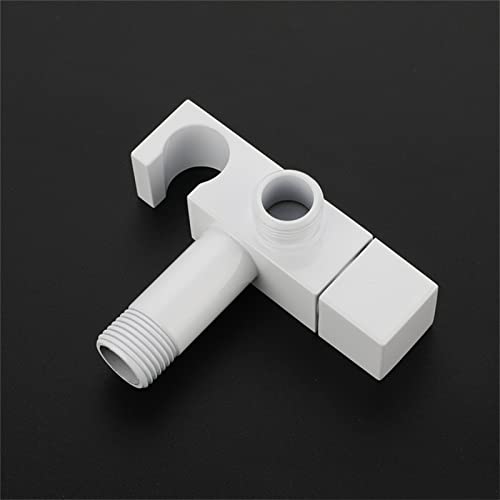 MINJING Bidet Faucet, White Handheld Toilet Spray, Sprayer Bathroom Attachment, Cloth Diaper Bidet Toilet Sprayer,B