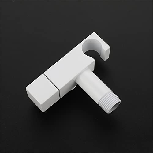 MINJING Bidet Faucet, White Handheld Toilet Spray, Sprayer Bathroom Attachment, Cloth Diaper Bidet Toilet Sprayer,B