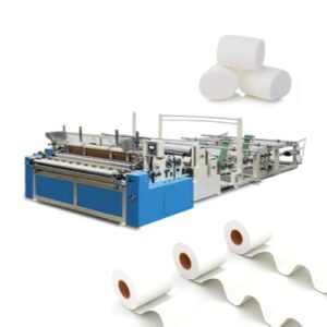 automatic toilet paper making machine toilet paper printing machine high efficiency toilet paper machine production with adjustable roll size customizable patterns durable steel embossing roll