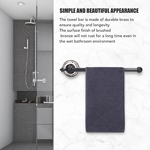 Retro Copper Bathroom Towel Rack Simple Bath Towel Rack for Kitchen Wall Bathroom Wall