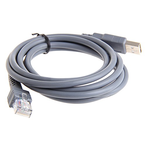 staol 200cm 6.56FT USB Data Cable for Symbol Barcode Scanner LS1203 LS2208/ LS4008I LS4208 LS3008 CBA-U01-S07ZAR