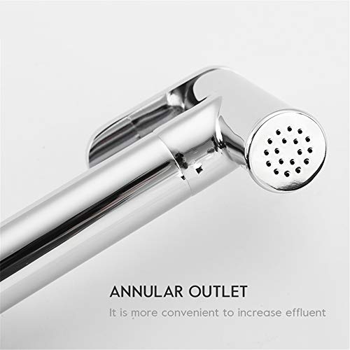 MINJING Bidet Faucets Wall Mounted Shower Tap Bidet Toilet Sprayer Toilet with Handheld Toilet Washer Mixer Muslim Shower