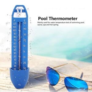 2 Pcs Gardening Garden Entertainment, Swimming Pool Thermometer for Swimming Pool Spa Sauna Hot Spring