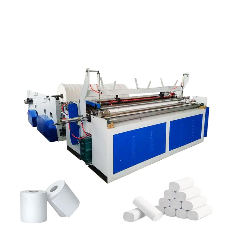 Big Roll Paper Toilet Tissue Paper Roll Making Machine Toilet Paper Packaging Machine ATomatic for Large-Scale Operations