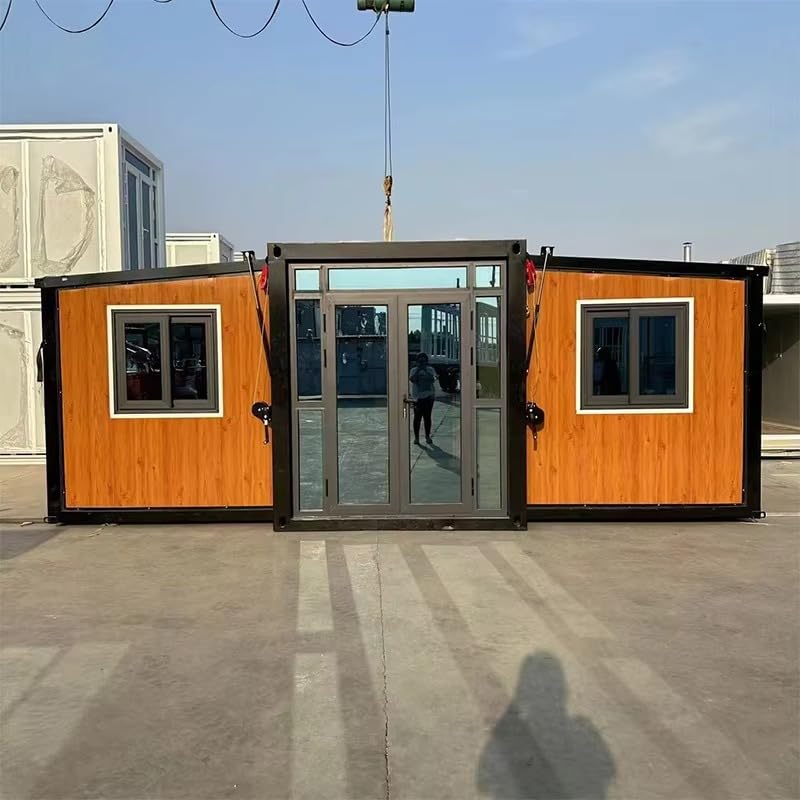 Micro Prefab House, Tiny Prefabricated Home, Compact Modular House, Small Prefab Cabin, 20ft 30ft 40ft for Campsite Cabins, Remote Workspaces, Festival Housing, Agricultural Housing