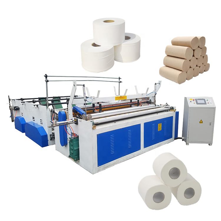 Toilet Paper Machine Small Bobbinand Toilet Paper Manufacturing Machine Full Automatic Toilet Paper Inner Core Making and Cutting Machine