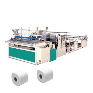 Big Roll Paper Toilet Tissue Paper Roll Making Machine Toilet Paper Packaging Machine ATomatic for Large-Scale Operations