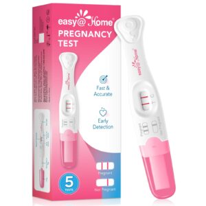 Easy@Home Digital Basal Thermometer with Blue Backlight LCD Display + Easy@Home 50 Ovulation Test Strips and 20 Pregnancy Test Strips + Easy@Home Pregnancy Test Sticks