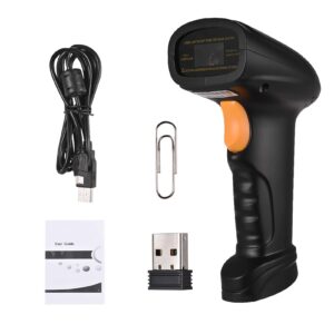 barcode scanner support 2.4g and usd connection with 1500mah rechargeable battery