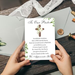 Pastor Appreciation Cards Pastor Appreciation Gifts Pastor Anniversary Cards Wedding Gifts Pastor Card Ministry Appreciation Cards Christian Gift Cards Gifts Thank You Gifts for Pastor Christmas Gifts