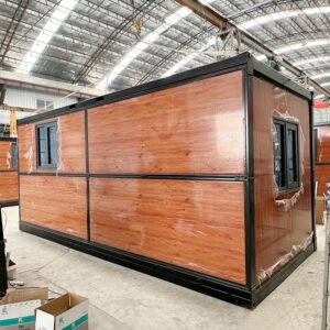 Tiny House on Wheels, Mobile Prefab Cabin, Space-Saving Home, Prefab Tiny Dwelling, 20ft 30ft 40ft for Family Gatherings, Recreational Areas, Portable Classrooms, Community Housing