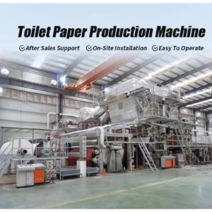 Small Toilet Tissue Paper Making Machine Automatic Paper Production Line Toilet Paper Roll Making Machine