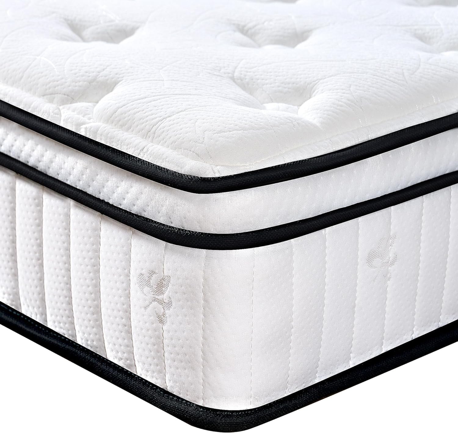 Wellynap Twin Mattress,10 Inch Twin Size Mattress,Hybrid Mattress Twin in a Box,Individually Pocketed Innerspring,Fiberglass-Free Mattress,Medium Firm120 Nights Risk-Free Trial