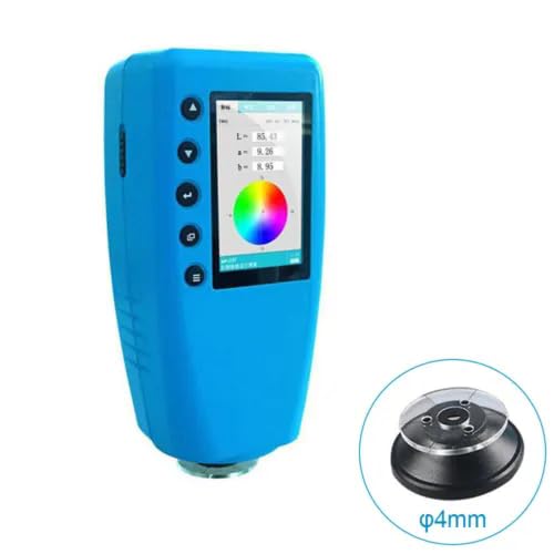 WR-10QC Portable Digital Colorimeter Color Analyzer Color Difference Meter 4mm