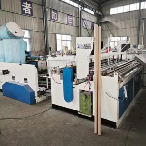 Toilet Paper Roll Making Machine Embossing Roll Toilet Paper Packaging Machine Toilet Paper Roll Cutting Machine