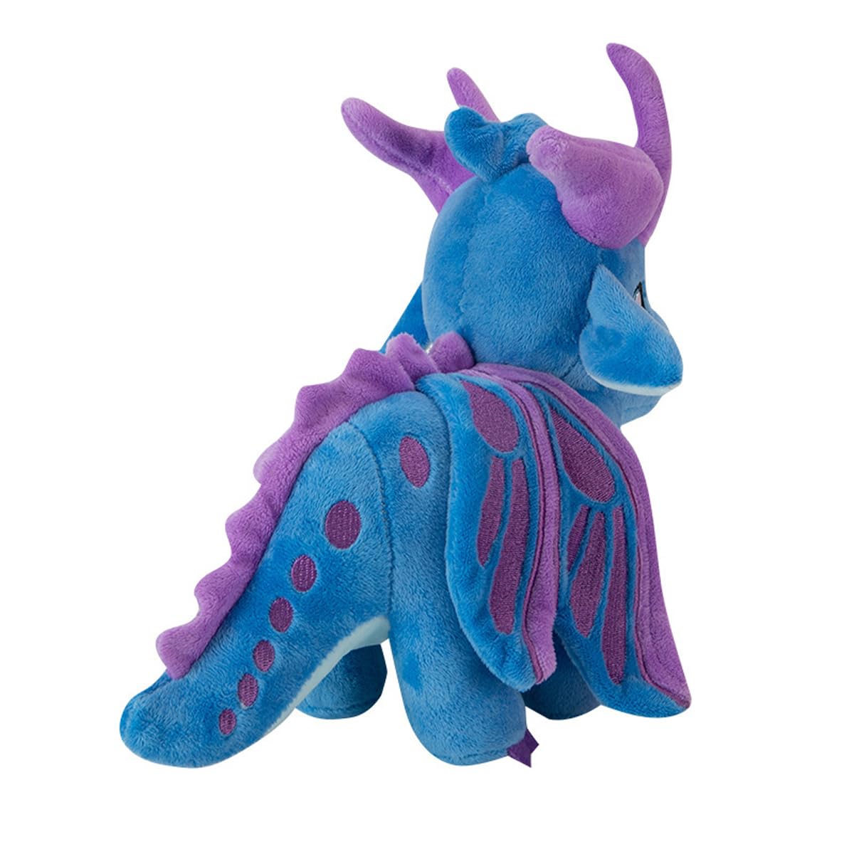 Soft Wings Dragon Plush Toy Cute Fire Dragon Stuffed Animals Pterosaur Plush Flying Dragon Pillow Plushies Gifts for Fans Kids Boys Girls,30cm(Silkwing)