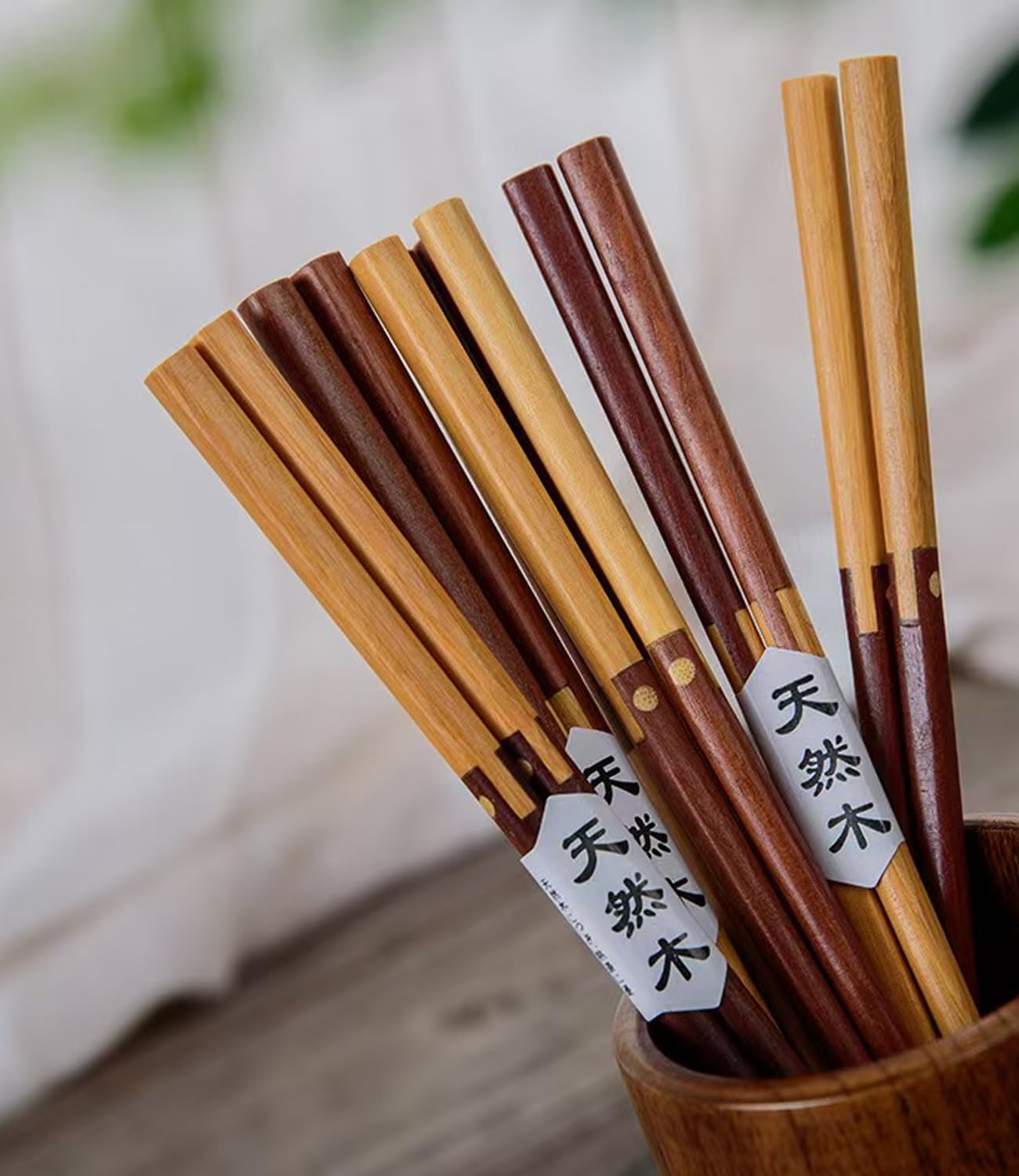 Custom Sandalwood Chopsticks, Engraved With Personalized Names Classic Japanese Style Wood Chop Sticks Set For Chinese Theme Wedding, Housewarmings,Birthday Party Favors and Gifts