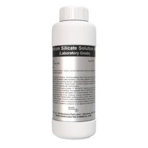 sodium silicate 40% solution - new tamper-evident sealed bottles (100ml (3.3 fl oz))