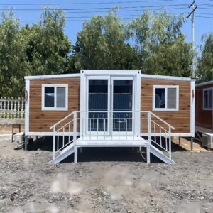 Wholesale Price Stackable Homes Portable House Foldable Container Home Luxury 3 Room