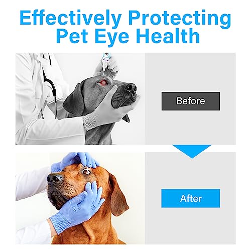 Art of Sport Quick Relief Dog Eye Drops, Say Goodbye to Redness, Irritation,Dryness Infection, Gentle Fomular Cataract Drops for Dogs, Pet Eye Drops