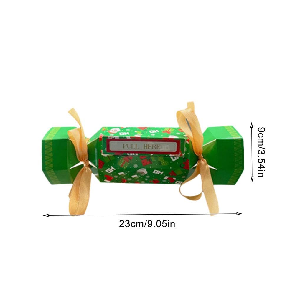 Christmas Money Dispenser and Money Box,Merry Christmas Money Box for Cash Gift,Christmas Money Holder Ornaments,Funny Christmas Money Pull Box for Kids Adults Friends (Cane Candy)