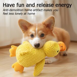 Sewosm Outfany Calm Duck, Libiyi Calm Duck, Calming Duck Toy for Dogs, The Mellow Dog Calming Duck, Best Friends Calming Duck Toy, Grishay Calm Duck Dog Toy for All Indoor Dogs (L)