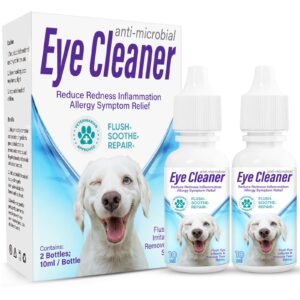 Art of Sport Quick Relief Dog Eye Drops, Say Goodbye to Redness, Irritation,Dryness Infection, Gentle Fomular Cataract Drops for Dogs, Pet Eye Drops