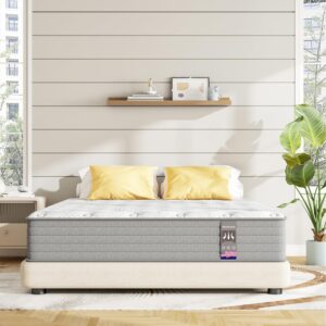 6v-sermmoo twin xl mattress,12 inch hybrid xl twin mattress in a box with gel memory foam,individually pocket springs for pressure relief,edge support,medium firm,certipur-us,38"*80"*12"