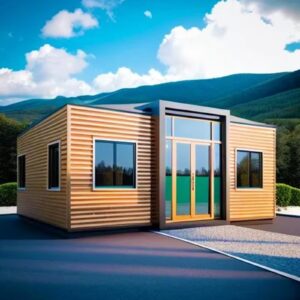 Easy Installation Container Homes 20ft Prefab Shipping House Modern 2 Bedroom Prefab Homes Luxury