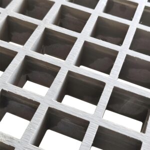 Banfluxion 39.4"x19" Gray FRP Grating Rectangular Fiberglass Floor Grating 1.5" Thickness 0.5 tons Bearing Capacity