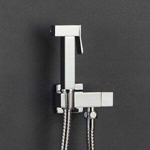 MINJING Bidet Faucets Brass Bathroom Shower Tap Bidet Toilet Sprayer Bidet Toilet Washer Mixer Shower