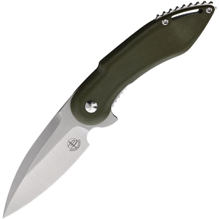 Begg Knives Mini Glimpse Linerlock OD BG003