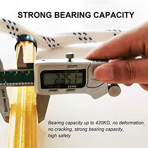 FGQCBBYC Escape Rope Ladder, Fire Escape Ladders Home Lifeline Ladder Emergency Rope Ladder Load Capacity up to 2000 Lb Rope Ladder Escape Ladder/12M/39Ft