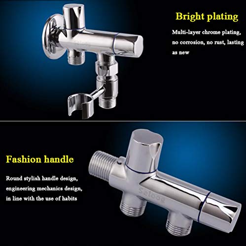 MINJING Brass Bidet Faucets Brass Toilet Faucet Bidet Toilet Sprayer Brass Bidet Sprayer Hand Toilet Spray Gun-A