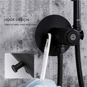 MINJING Black Bidet Faucet, Hand Held Toilet Bidet Sprayer, Solid Brass Bidet Faucet Muslim Hygienic Shower, Hot Cold Water Mixer Tap, Toilet Faucet,Chrome