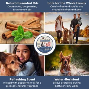 Flea and Tick Collar for Dogs and Cats- Long-Lasting 8-Month Protection Using Natural Plant-Based Oils - Safe for Pets, People and The Environment - 2-Pack Flea Collar for Dogs and Cats