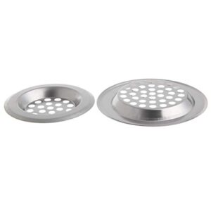 Stainless Steel Mesh Sink Strainer Kitchen Bath Hair Catcher Trap Drain Filter