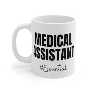 heheta Medical Assistant Coffee Mug Essential Ma Mug Heart Stethoscope Clinical