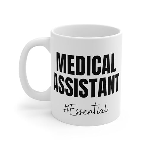 heheta Medical Assistant Coffee Mug Essential Ma Mug Heart Stethoscope Clinical