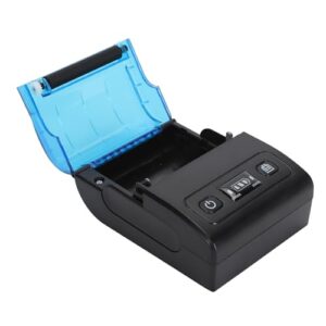 portable thermal receipt printer, 58mm usb mobile bill ticket printer with multilanguage support for receipt, bill, ticket printing