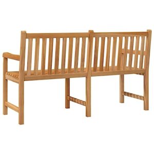 MINERWALL Patio Bench 59.1" Solid Teak Wood,Outdoor Patio Teak Bench — Durable and Stylish for Your Comfort Patio Furniture