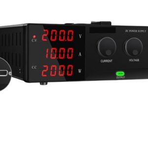 Power Supply Voltage Regulator Voltage Programmed 300V 5A Adjustable Power Supply with RS232 Interface, 15V 100A Bench Power Supply 110V/220V(300V 5A 1500W RS232,220V)