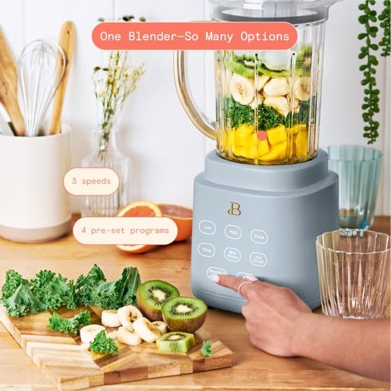 Beautiful* PowerExact Blender System (Cornflower Blue) by Drew Barrymore