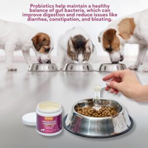 Kanu Pet Probiotic + Prebiotic Dog Supplement, 5 Billion CFU Per Scoop, 7 Strains, with Carrot & Pumpkin