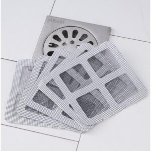 drainage stickers,disposable,hair and mosquito deterrent,bathroom,bathtub,floor drain, lavatory, kitchen,drainage mesh filter,30pcs