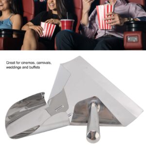 Stainless Steel Rustproof French Fries Shovel, Popcorn Scoop, French Fry Scooper, Ideal for Cinemas Buffet