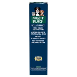 Bundle of K9 Advantix II Small Dog| Dogs 4-10 lbs. | 6-Mo Supply + Pet Protect Probiotic Balance+ Dog Supplement | Oral Gel | 32g