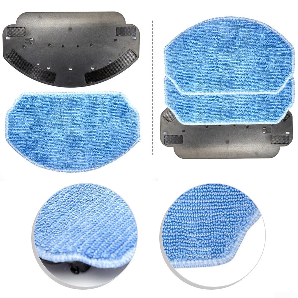 Kit Mop Bracket Pads Kit For BR150 BR151 G20 Sweepers Accessories(1 Mop Bracket+1 Rag)